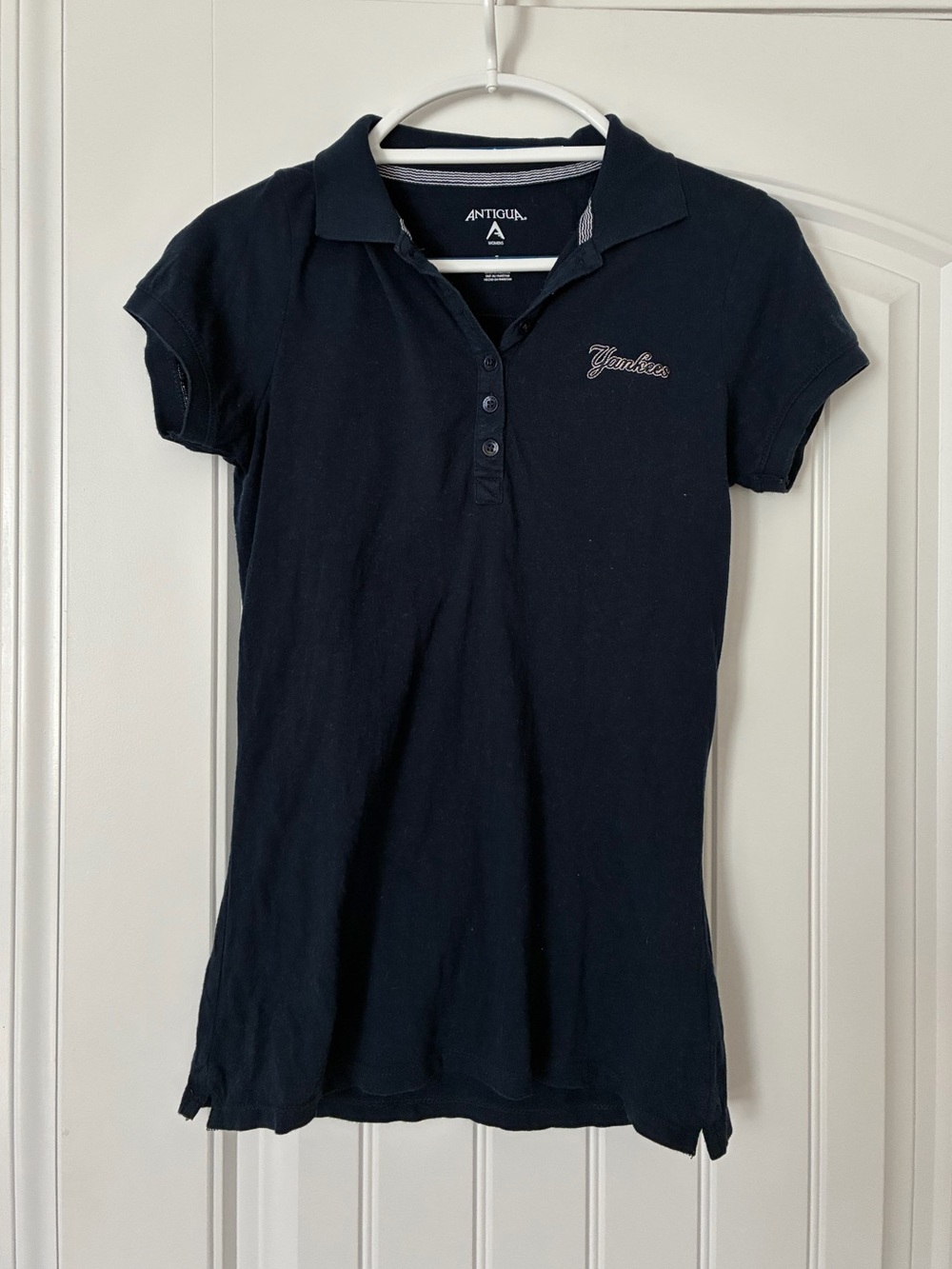 Antigua Women's Navy Blue New York Yankees Polo